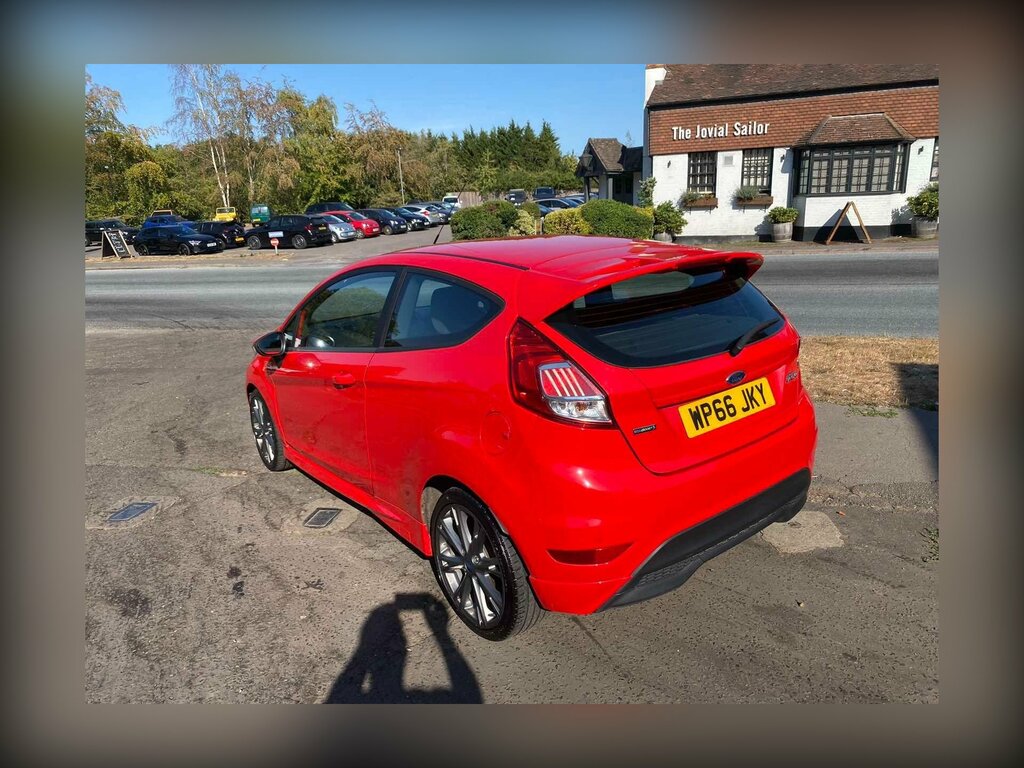 Ford Fiesta 1.0T Ecoboost St-line Euro 6 Ss Red #6