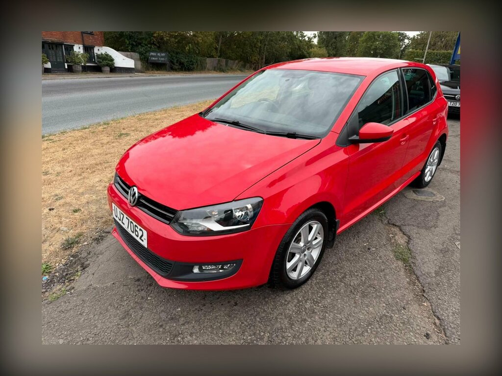 Volkswagen Polo 1.2 Match Edition Euro 5 UJZ7062 Red #3