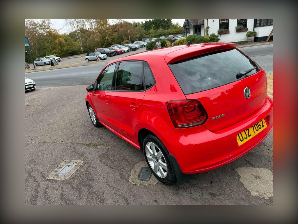 Volkswagen Polo 1.2 Match Edition Euro 5 UJZ7062 Red #6