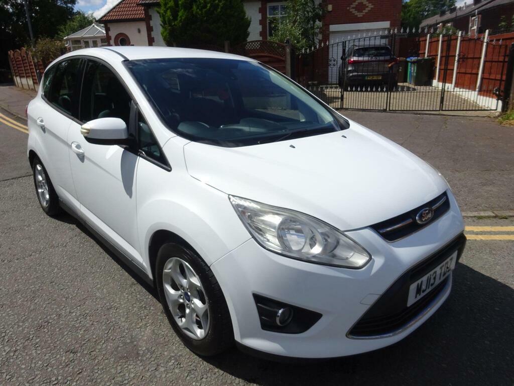 Ford C-Max 1.6 Tdci Zetec Euro 5 White #4