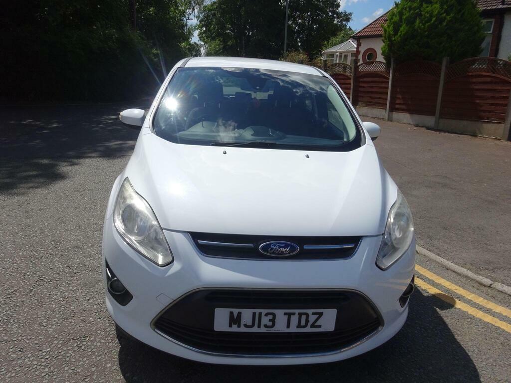 Ford C-Max 1.6 Tdci Zetec Euro 5 White #2