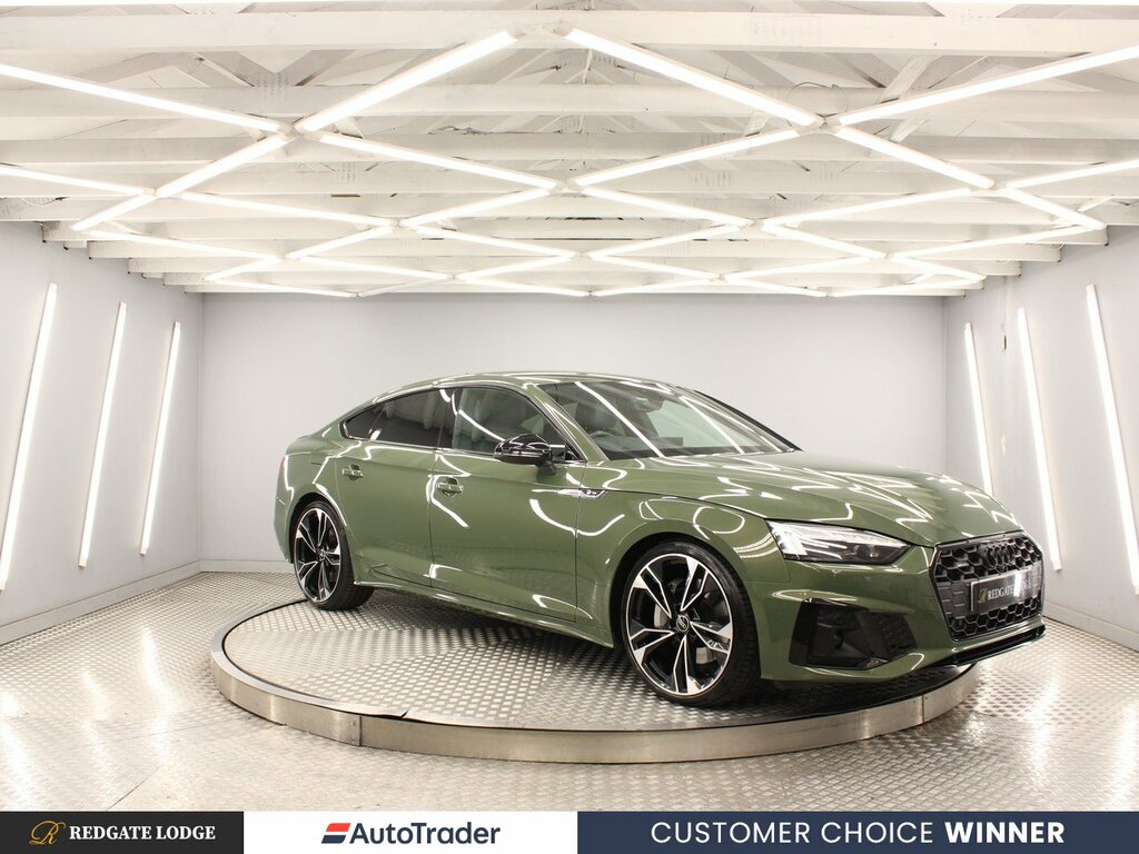 Audi A5 Hatchback CE72HHK Green