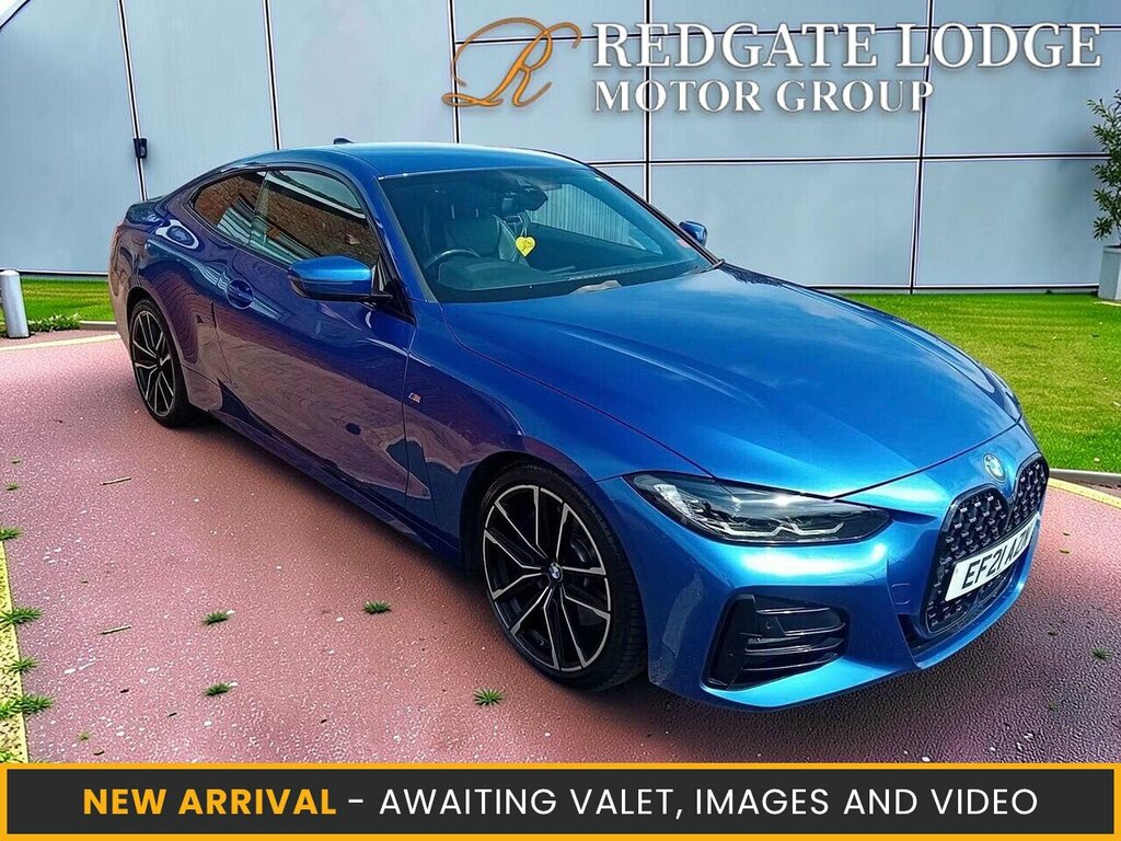 BMW 4 Series 420D Xdrive M Sport Blue