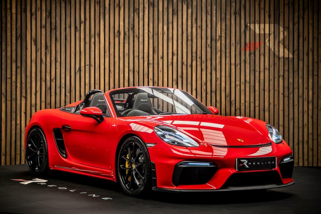 Porsche 718 Spyder 4.0 Spyder Euro 6 Ss AJ70VJF Red