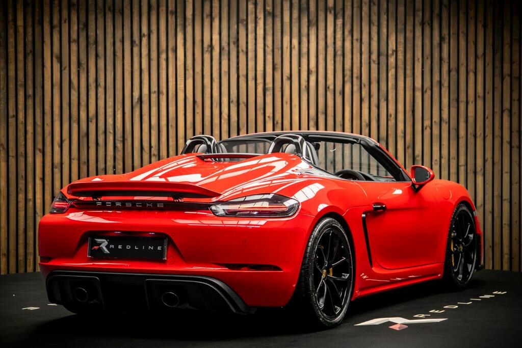 Porsche 718 Spyder 4.0 Spyder Euro 6 Ss AJ70VJF Red #4