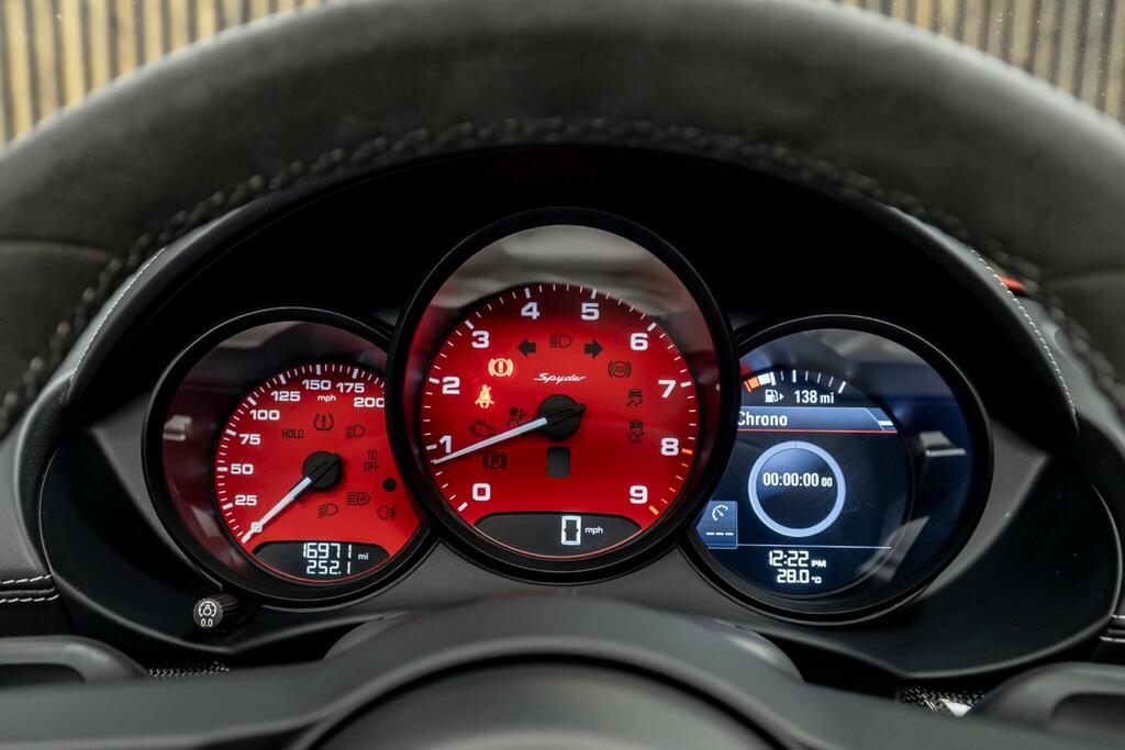 Porsche 718 Spyder 4.0 Spyder Euro 6 Ss White #35