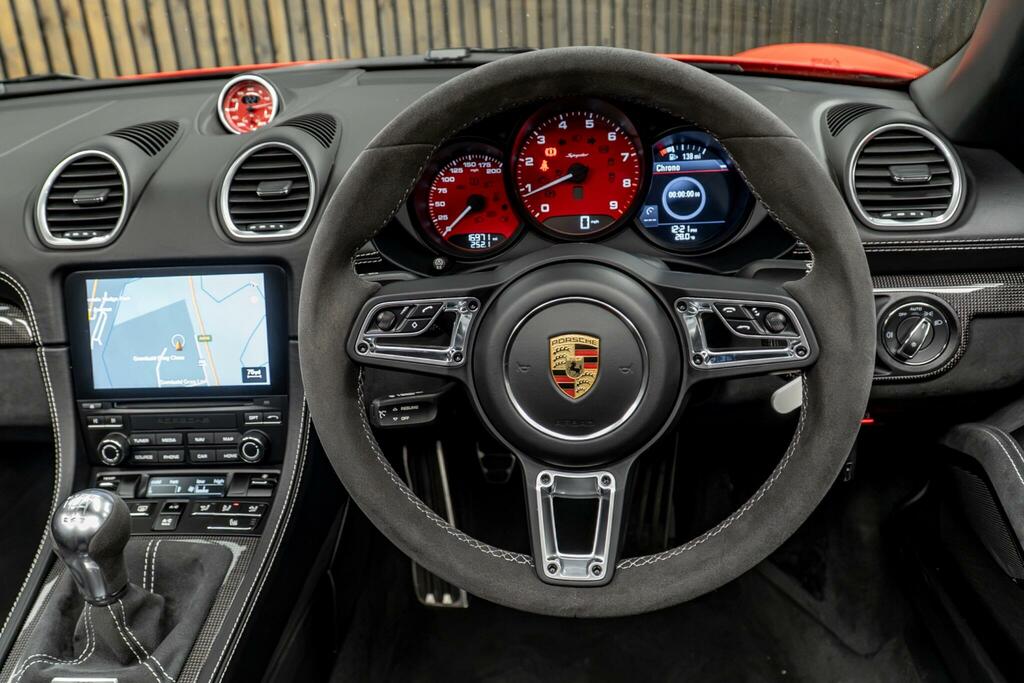 Porsche 718 Spyder 4.0 Spyder Euro 6 Ss White #27