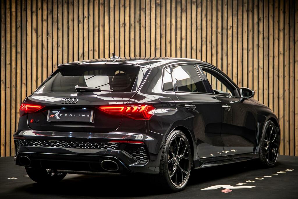Audi RS3 2.5 Tfsi Vorsprung Sportback S Tronic Quattro Euro YB72OVC Black #4