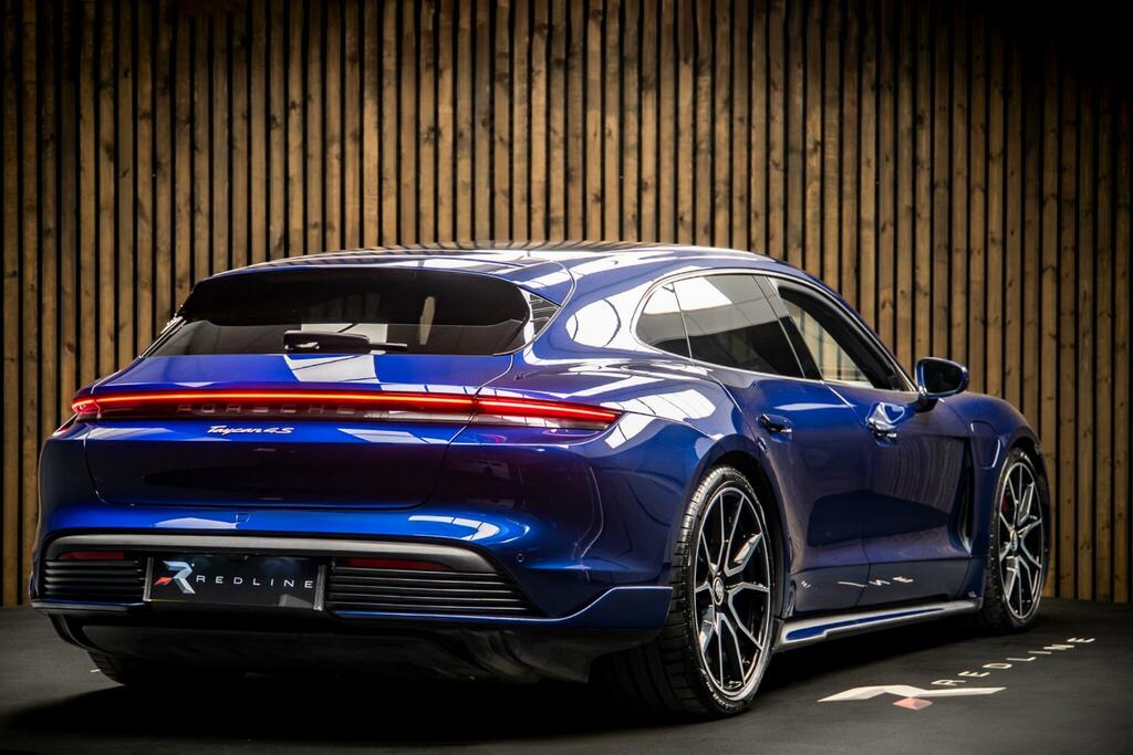 Porsche Taycan Performance 79.2Kwh 4S Sport Turismo 4Wd YD23KCR Blue #4