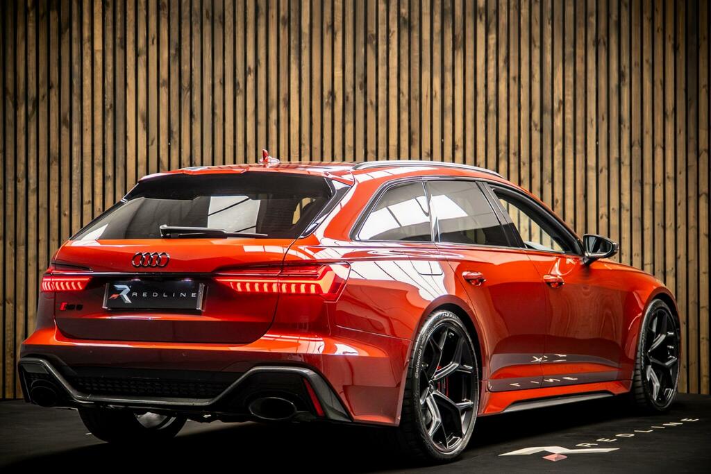 Audi RS6 Avant 4.0 Tfsi V8 Performance Carbon Vorsprung Tiptronic Red #4