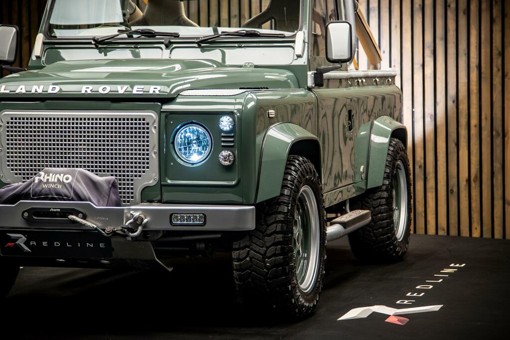 Land Rover Defender 90 90 2.4 Tdci County Hard Top Blue #13