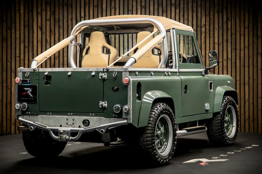 Land Rover Defender 90 2.4 Tdci County 4Wd Swb Euro 4 Green #4