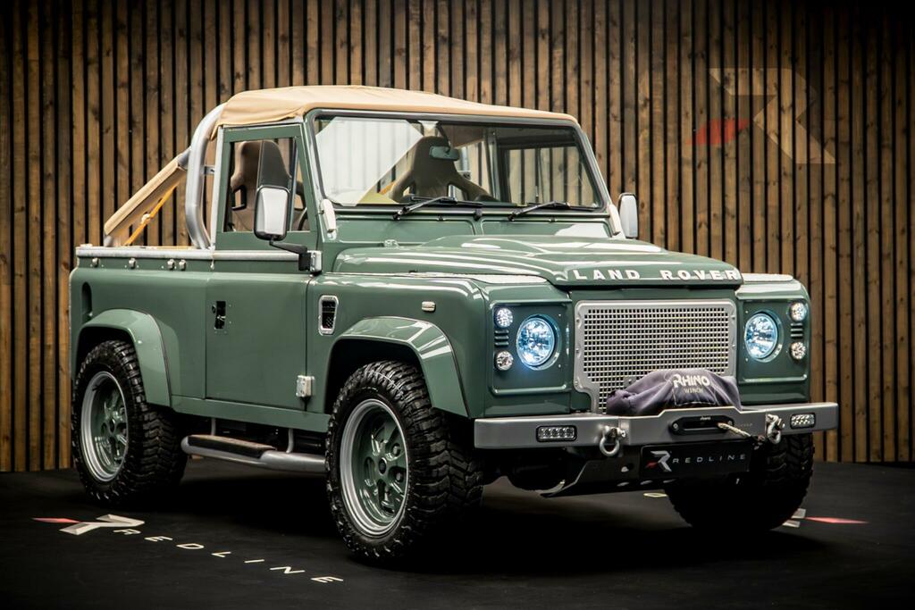 Land Rover Defender 90 2.4 Tdci County 4Wd Swb Euro 4 Green
