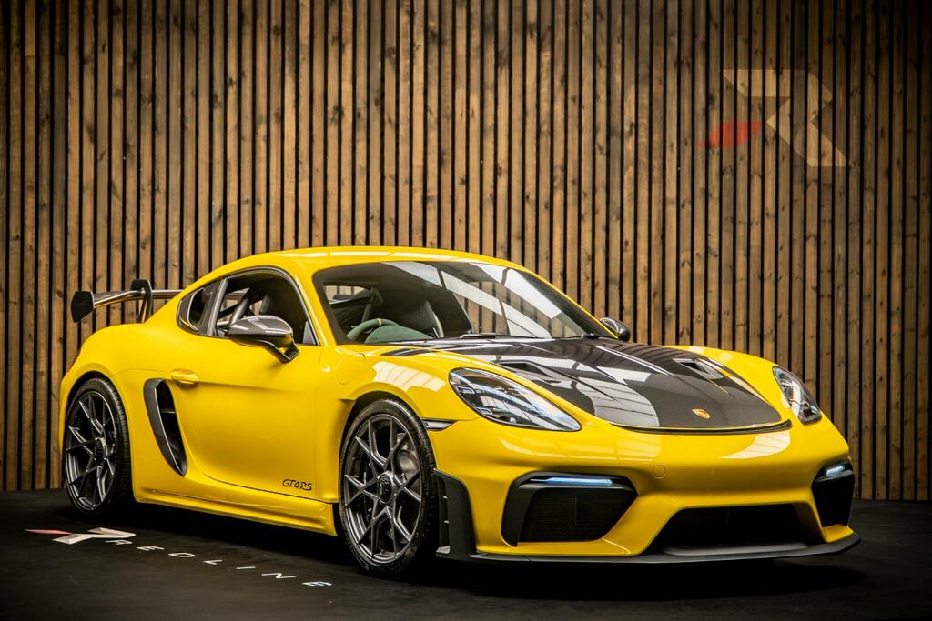 Porsche 718 Cayman 4.0 Gt4 Rs Pdk Euro 6 Ss Yellow
