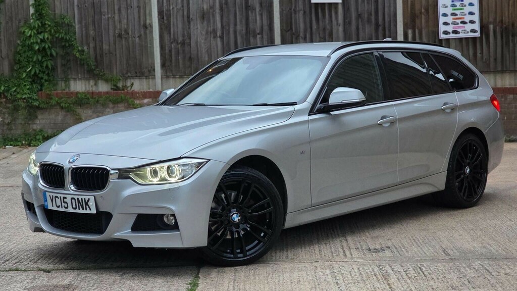 BMW 3 Series Estate 2.0 320I M Sport Touring Xdrive Euro 6 YC15ONK Silver #2