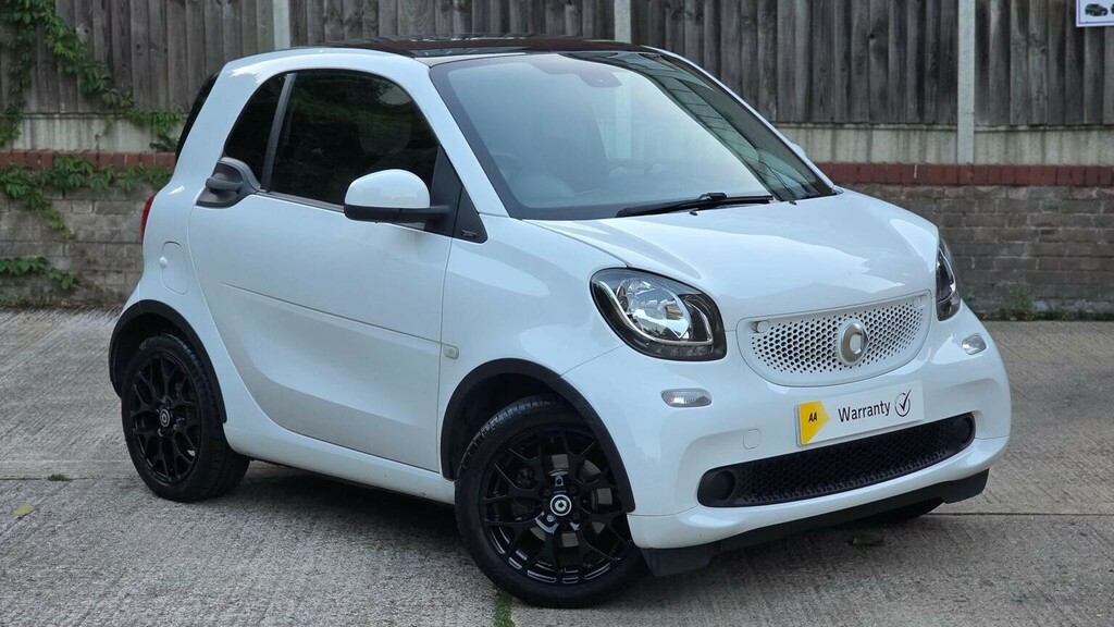 Smart Fortwo 1.0 Prime Sport Premium Twinamic Euro 6 Ss White