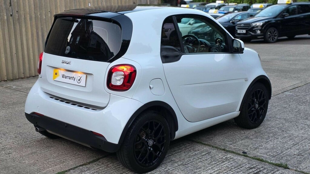 Smart Fortwo 1.0 Prime Sport Premium Twinamic Euro 6 Ss White #5