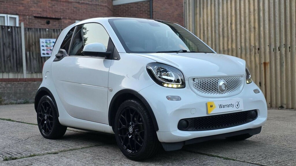 Smart Fortwo 1.0 Prime Sport Premium Twinamic Euro 6 Ss White #3