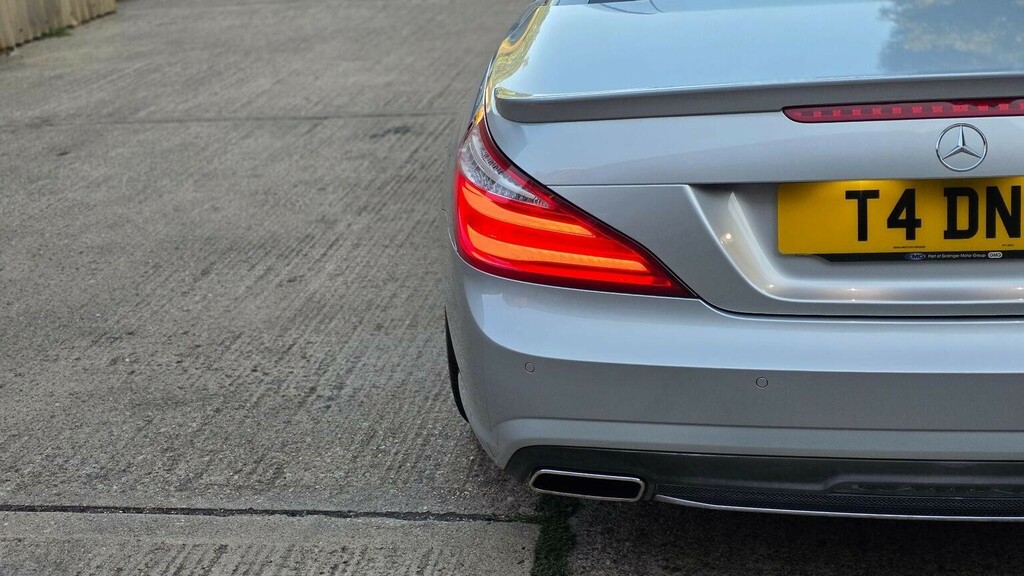 Mercedes-Benz SL Class 2015 3.0 V6 Amg Sport Convertible White #64