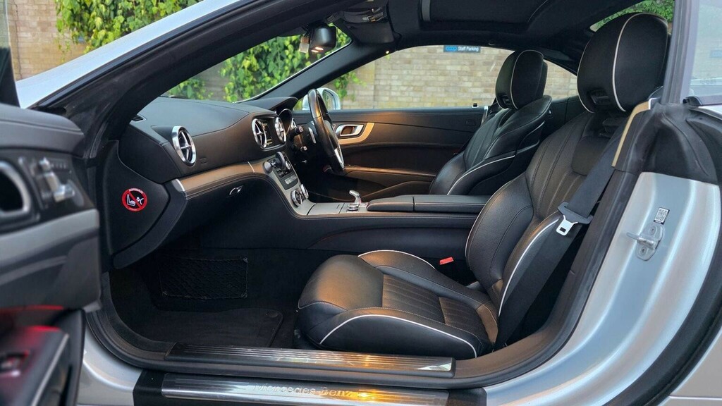 Mercedes-Benz SL Class 2015 3.0 V6 Amg Sport Convertible White #56