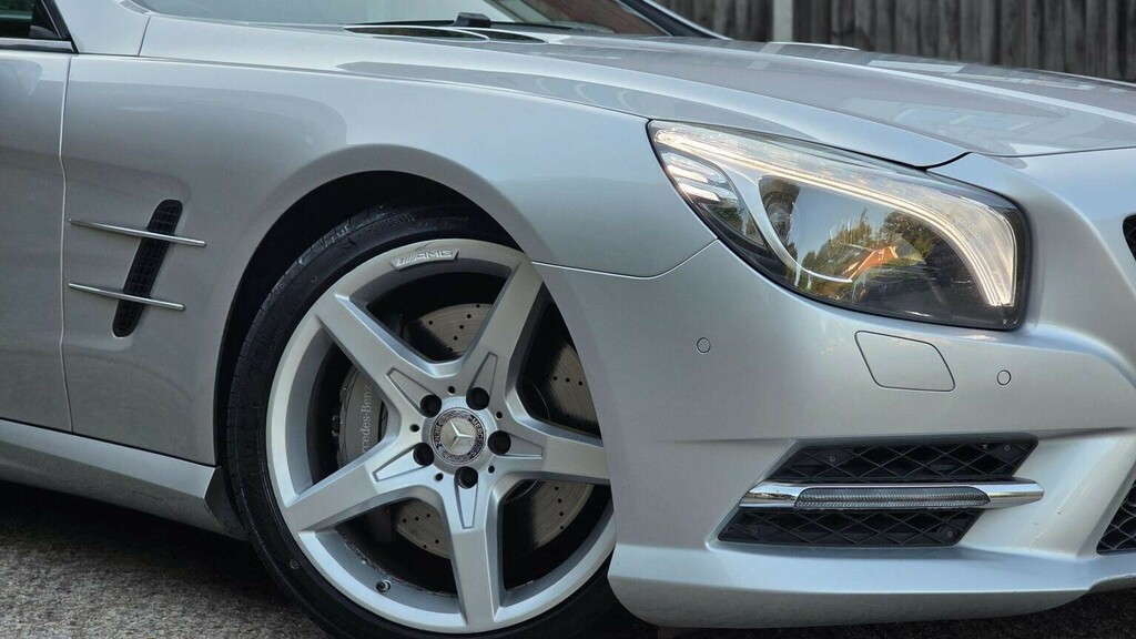 Mercedes-Benz SL Class 2015 3.0 V6 Amg Sport Convertible White #76