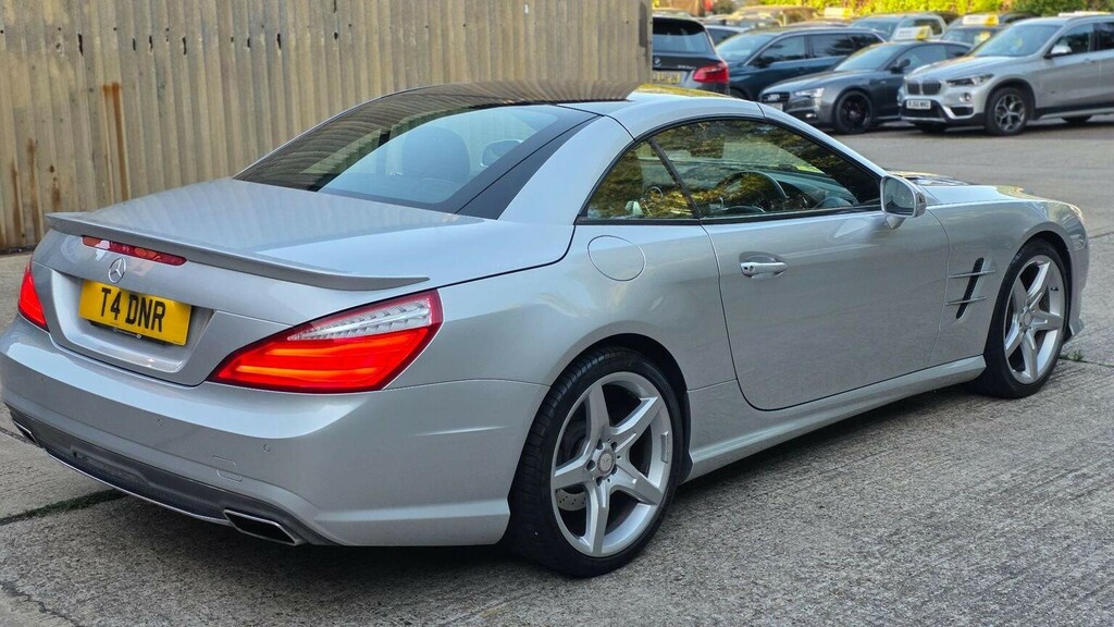 Mercedes-Benz SL Class 2015 3.0 V6 Amg Sport Convertible White #12