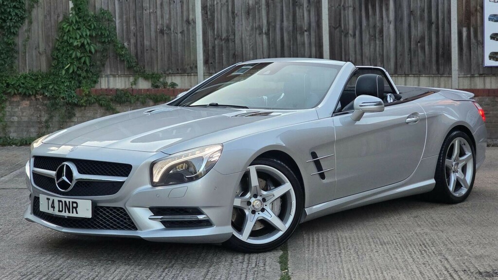 Mercedes-Benz SL Class 2015 3.0 V6 Amg Sport Convertible White #32
