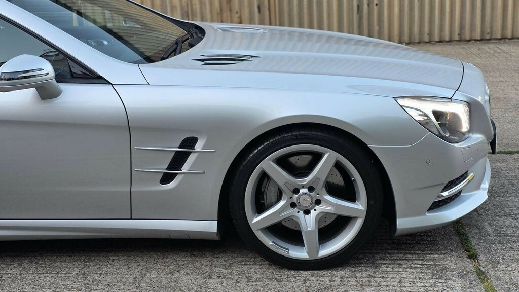 Mercedes-Benz SL Class 2015 3.0 V6 Amg Sport Convertible White #68