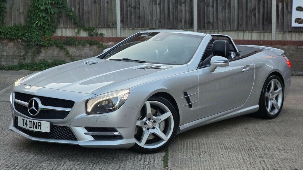 Mercedes-Benz SL Class 3.0 Sl400 Amg Sport G-tronic Euro 6 Ss Silver #2
