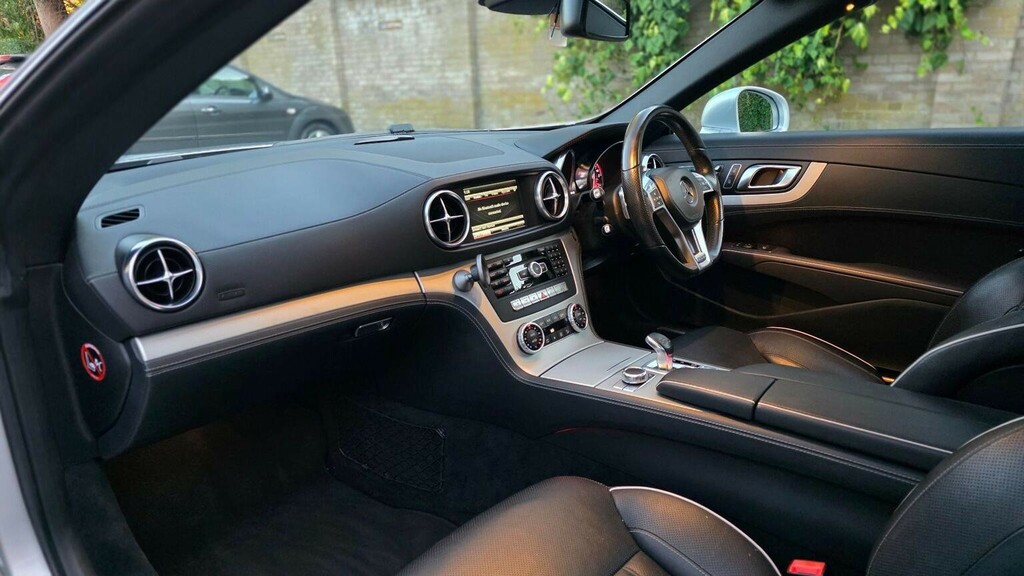 Mercedes-Benz SL Class 2015 3.0 V6 Amg Sport Convertible White #54