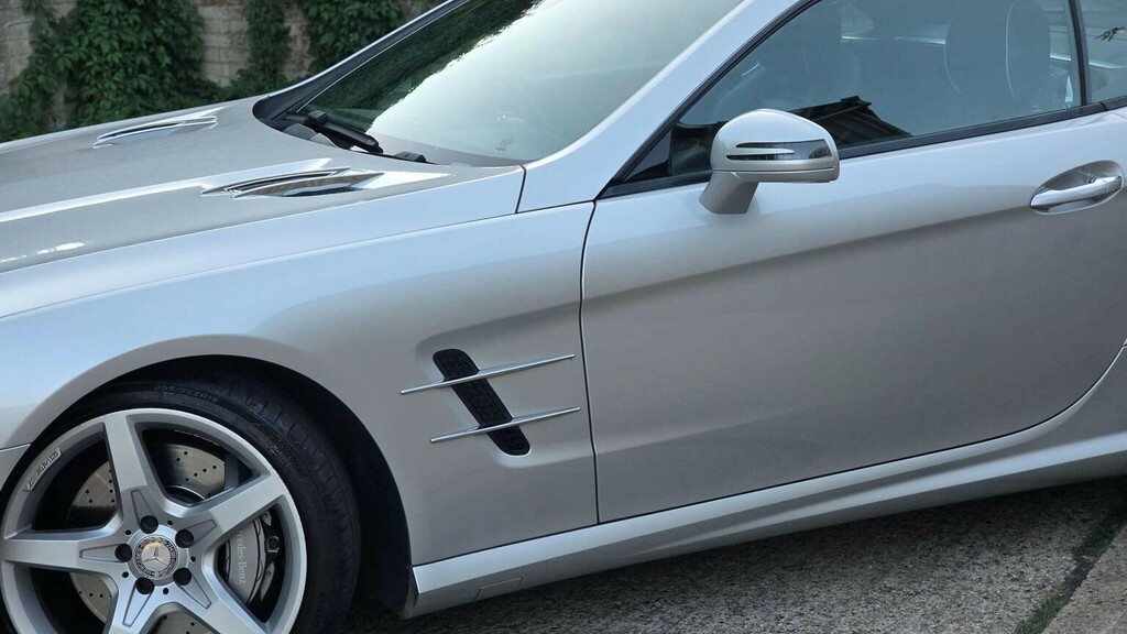 Mercedes-Benz SL Class 2015 3.0 V6 Amg Sport Convertible White #97