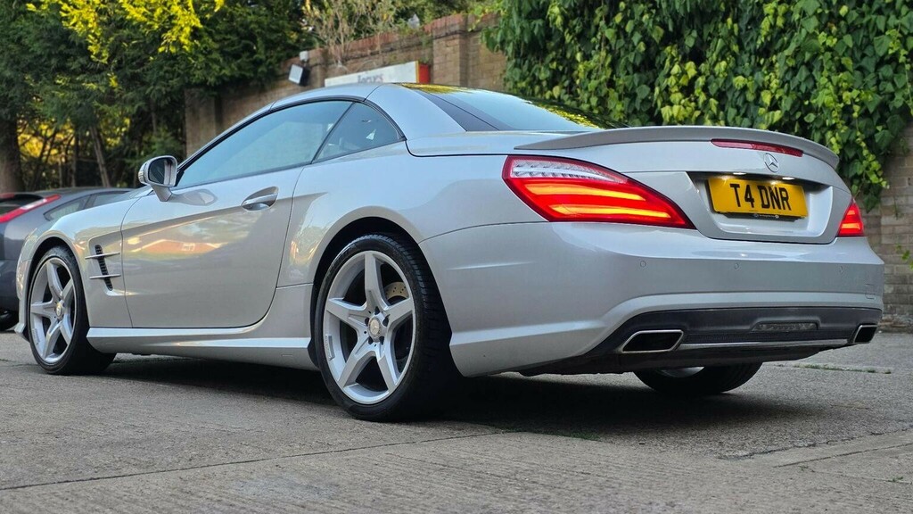 Mercedes-Benz SL Class 2015 3.0 V6 Amg Sport Convertible White #10