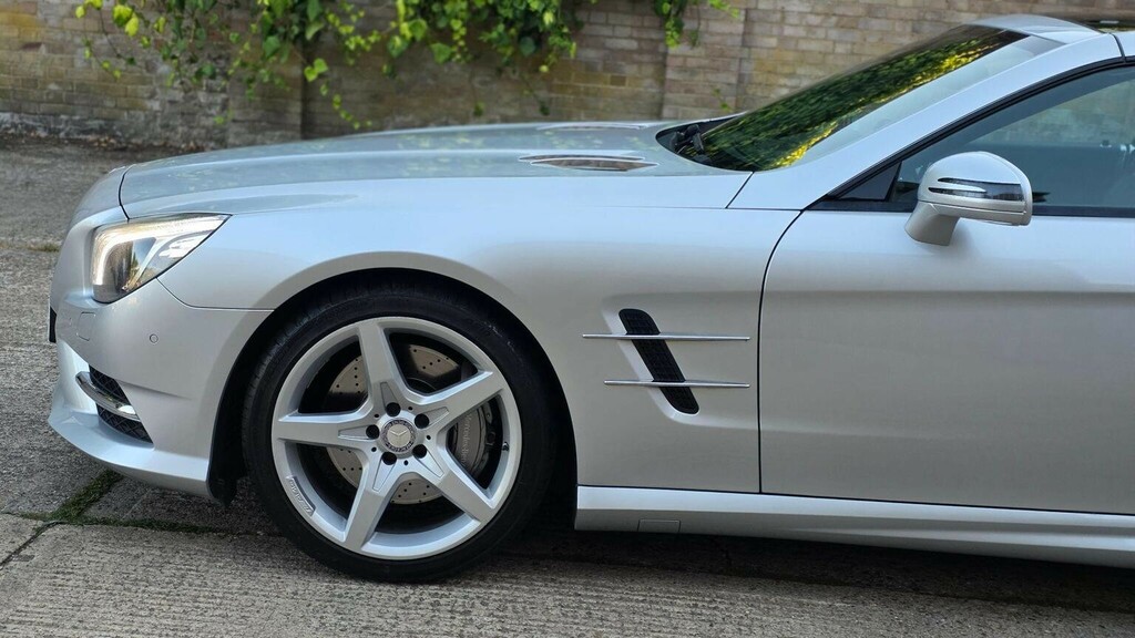 Mercedes-Benz SL Class 2015 3.0 V6 Amg Sport Convertible White #61