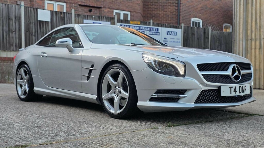 Mercedes-Benz SL Class 2015 3.0 V6 Amg Sport Convertible White #14