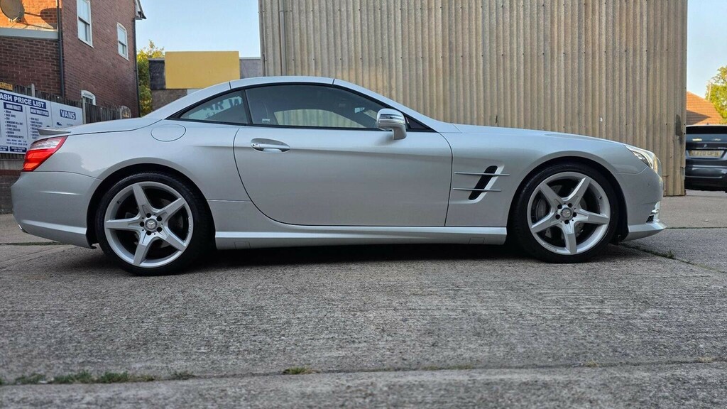 Mercedes-Benz SL Class 2015 3.0 V6 Amg Sport Convertible White #13