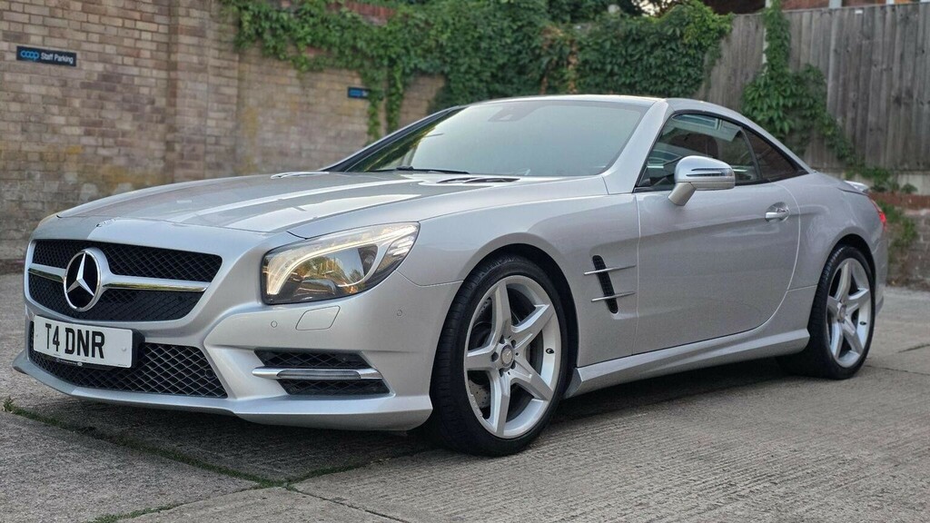 Mercedes-Benz SL Class 2015 3.0 V6 Amg Sport Convertible White #8