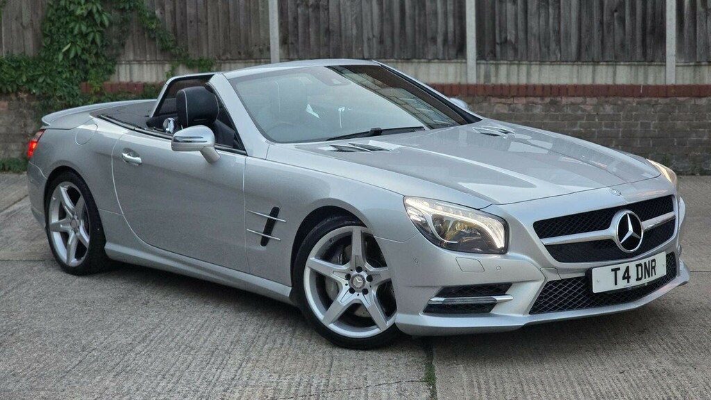 Mercedes-Benz SL Class 3.0 Sl400 Amg Sport G-tronic Euro 6 Ss Silver
