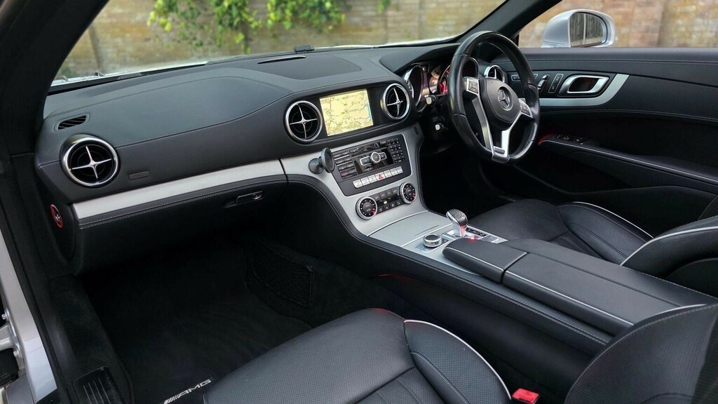 Mercedes-Benz SL Class 2015 3.0 V6 Amg Sport Convertible White #27