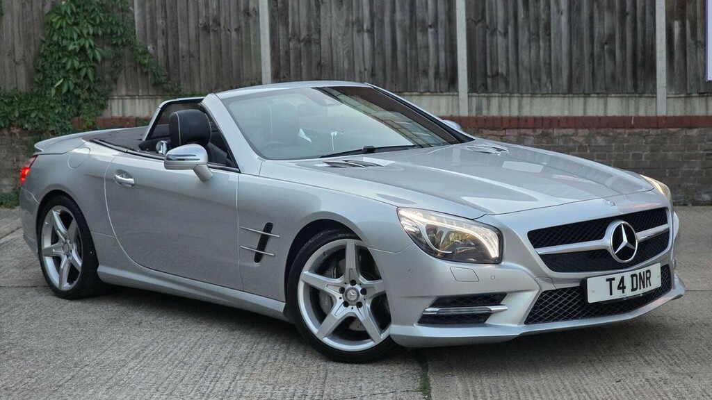 Mercedes-Benz SL Class 2015 3.0 V6 Amg Sport Convertible White #35