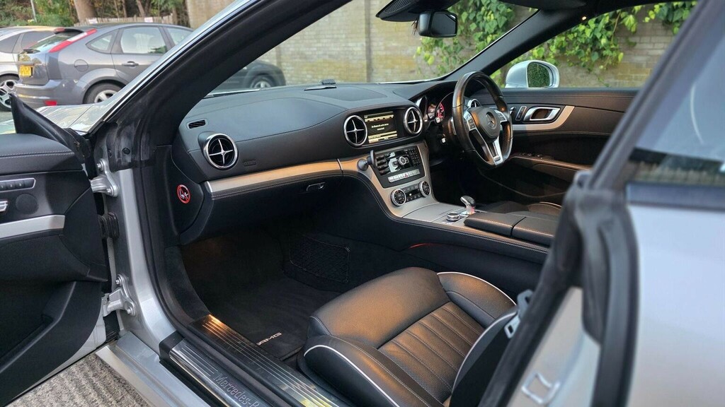 Mercedes-Benz SL Class 2015 3.0 V6 Amg Sport Convertible White #57