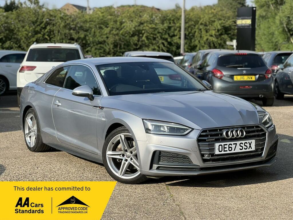 Audi A5 3.0 Tdi V6 S Line S Tronic Quattro Euro 6 Ss Silver