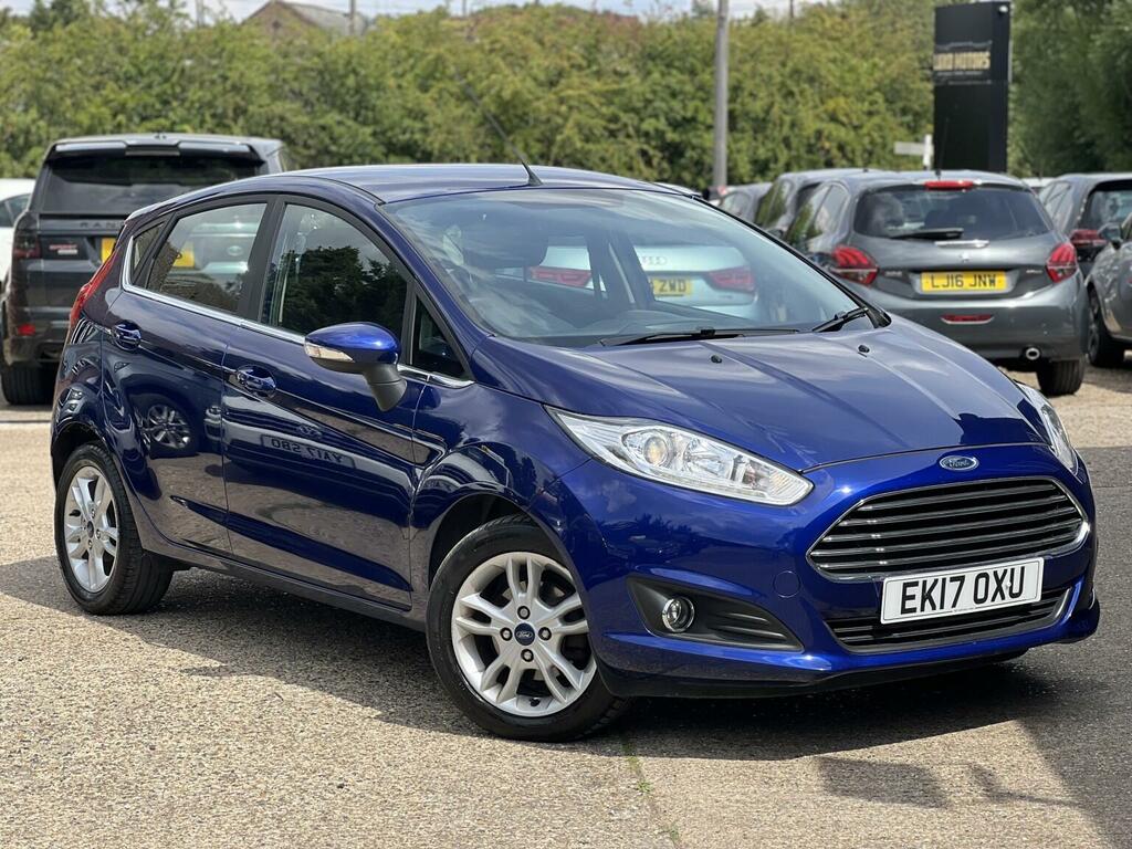 Ford Fiesta Zetec Blue