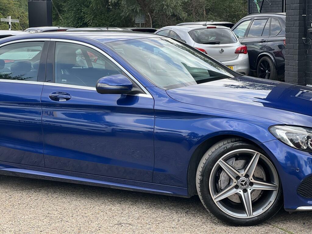 Mercedes-Benz C Class Amg Line Blue #5