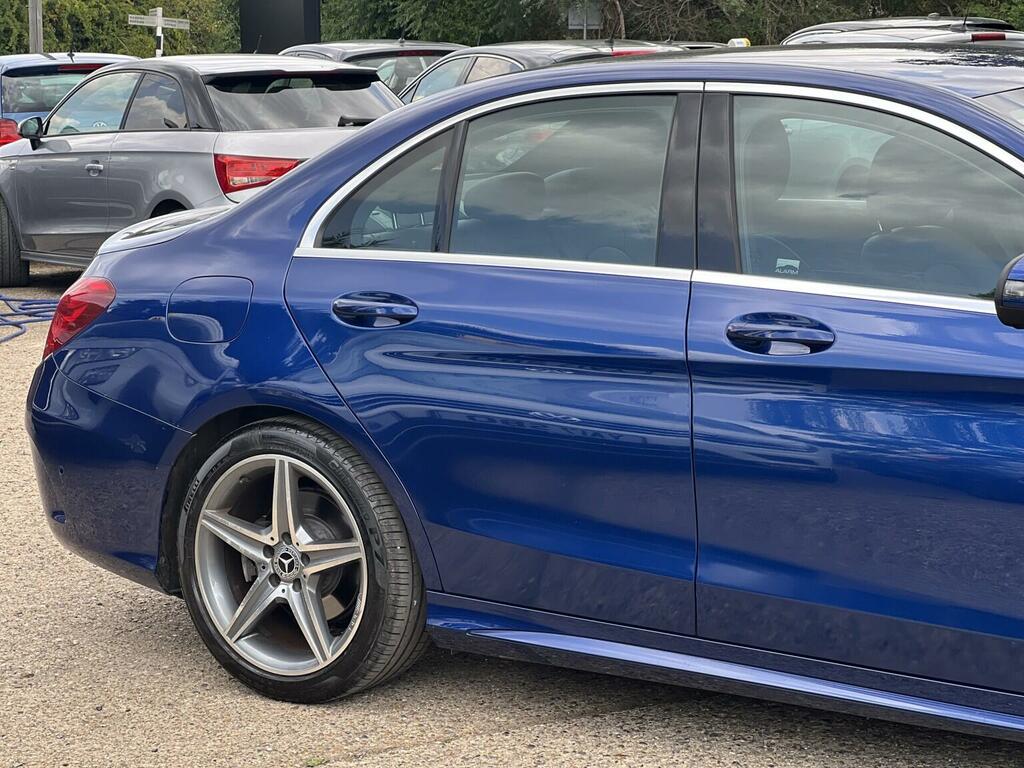 Mercedes-Benz C Class Amg Line Blue #6