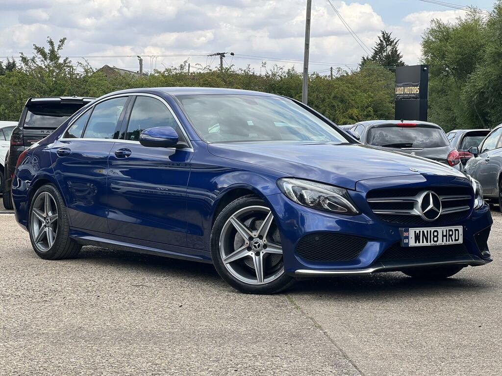 Mercedes-Benz C Class Amg Line Blue #2