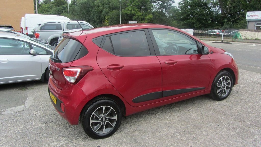 Hyundai I10 1L Premium Red #5