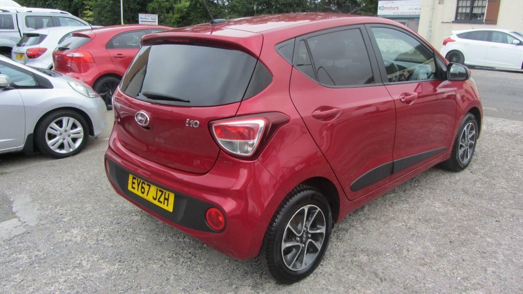 Hyundai I10 1L Premium Red #6