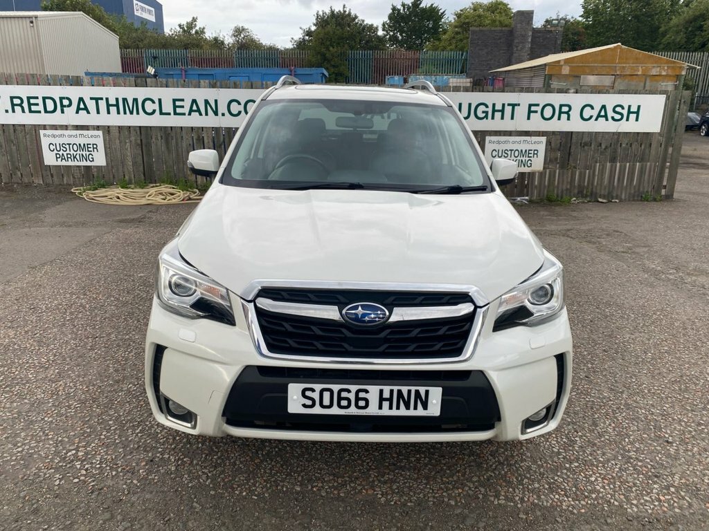 Subaru Forester Estate White #3