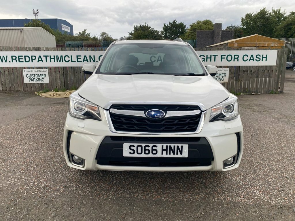 Subaru Forester Estate White #4