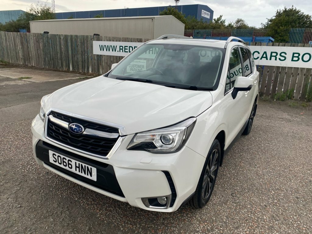 Subaru Forester Estate White #5
